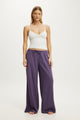 Cloud Soft Flannel Wide Leg Pant