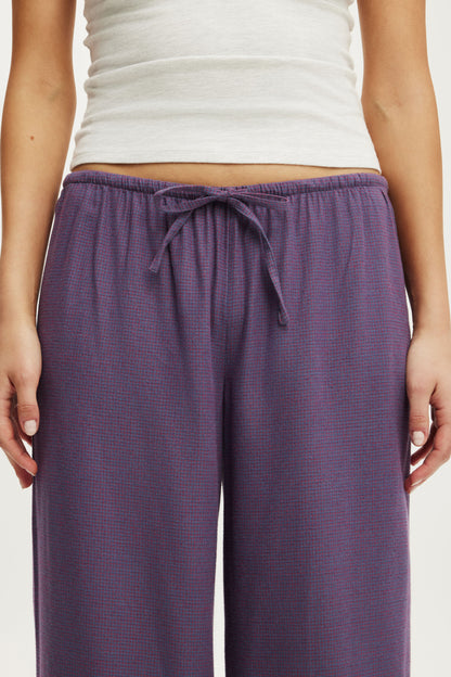 Cloud Soft Flannel Wide Leg Pant
