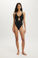 Keyhole Strappy One Piece Brazilian