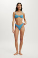Dip Front High Side Brazilian Bikini Bottom