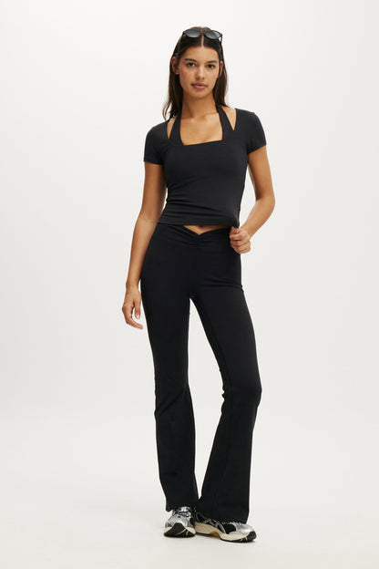Ultra Soft Square Neck Fitted Tshirt