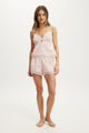 Cotton Soft Lace Trim Short