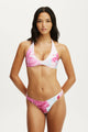 Scoop Neck Halter Bikini Top