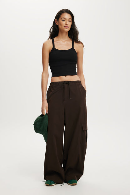 Active Rib T-Bar Cropped Tank