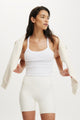 Active Rib T-Bar Cropped Tank