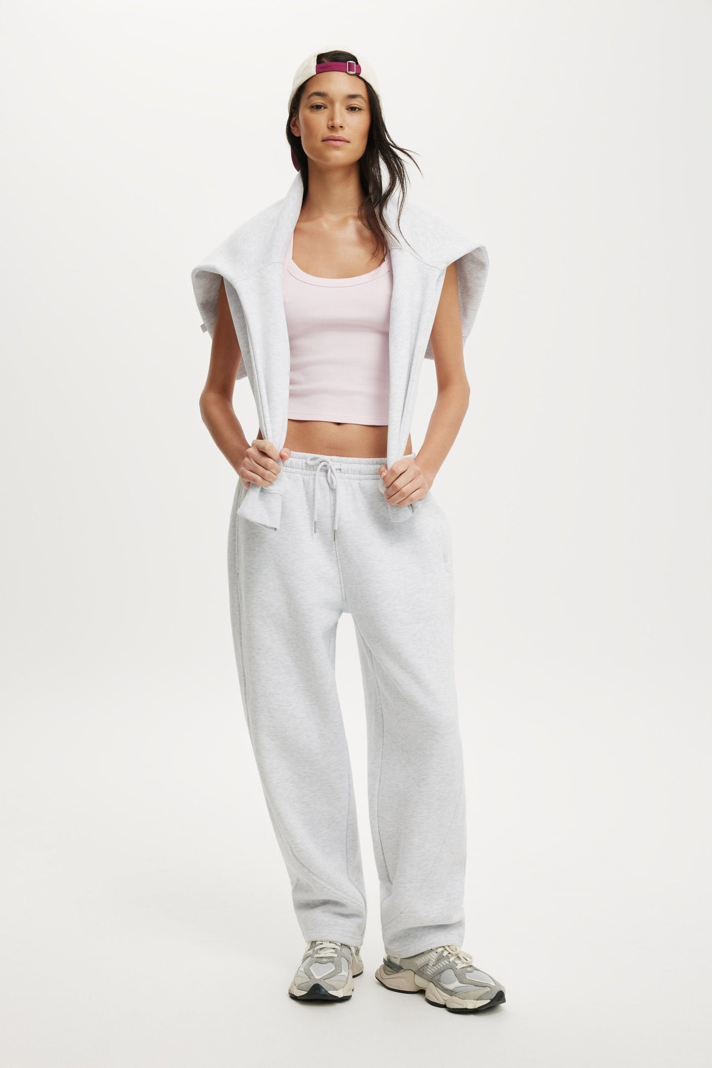Active Rib T-Bar Cropped Tank