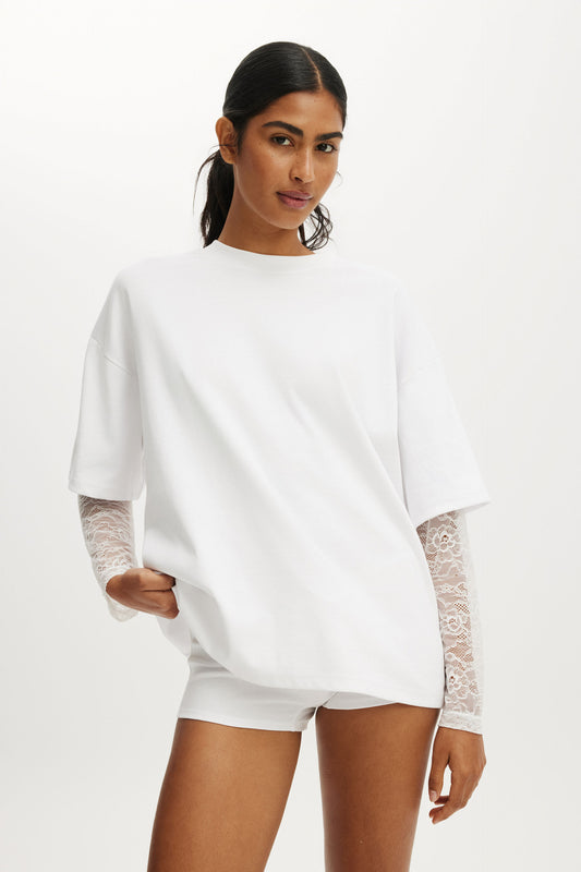 Oversized Layered Long Sleeve
