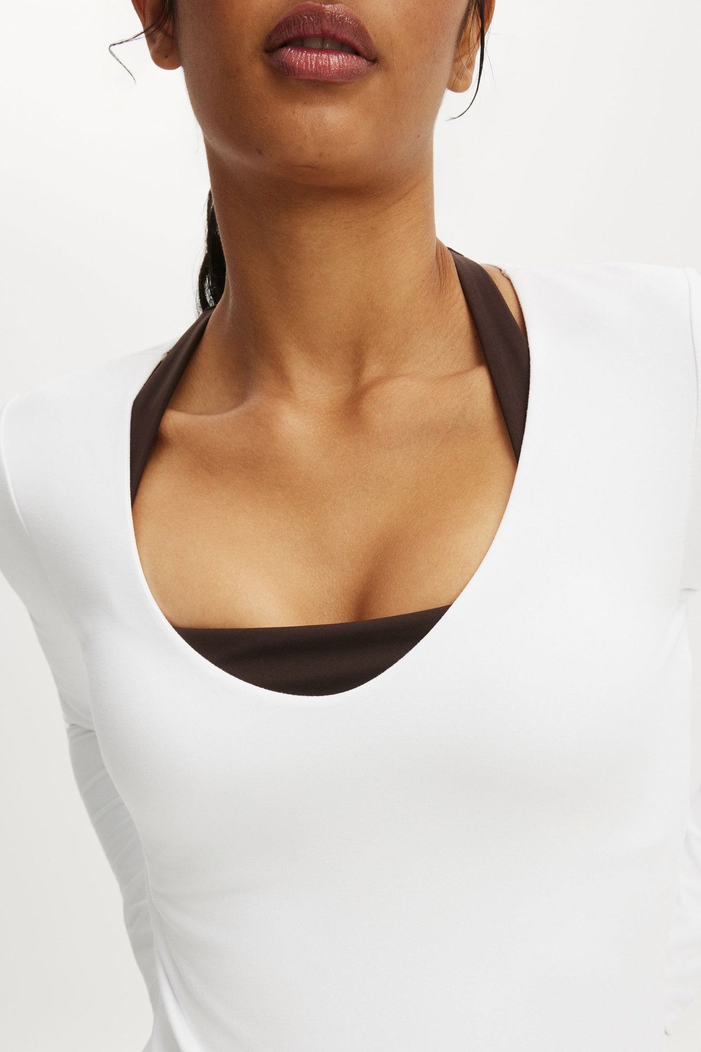 Ultra Soft Scoop Neck Long Sleeve