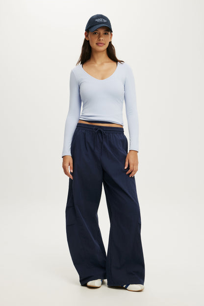 Ultra Soft Scoop Neck Long Sleeve