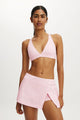 Ultra Soft Deep Plunge Cross Back Crop