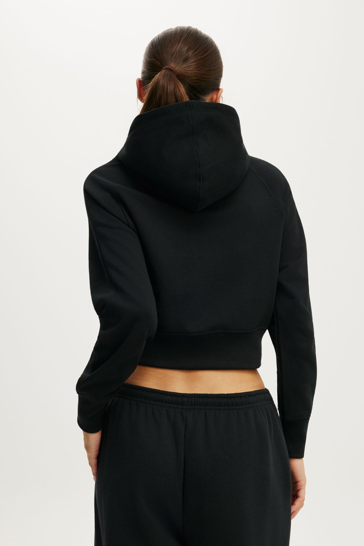 Active Raglan Zip Through Hoodie