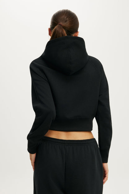 Active Raglan Zip Through Hoodie