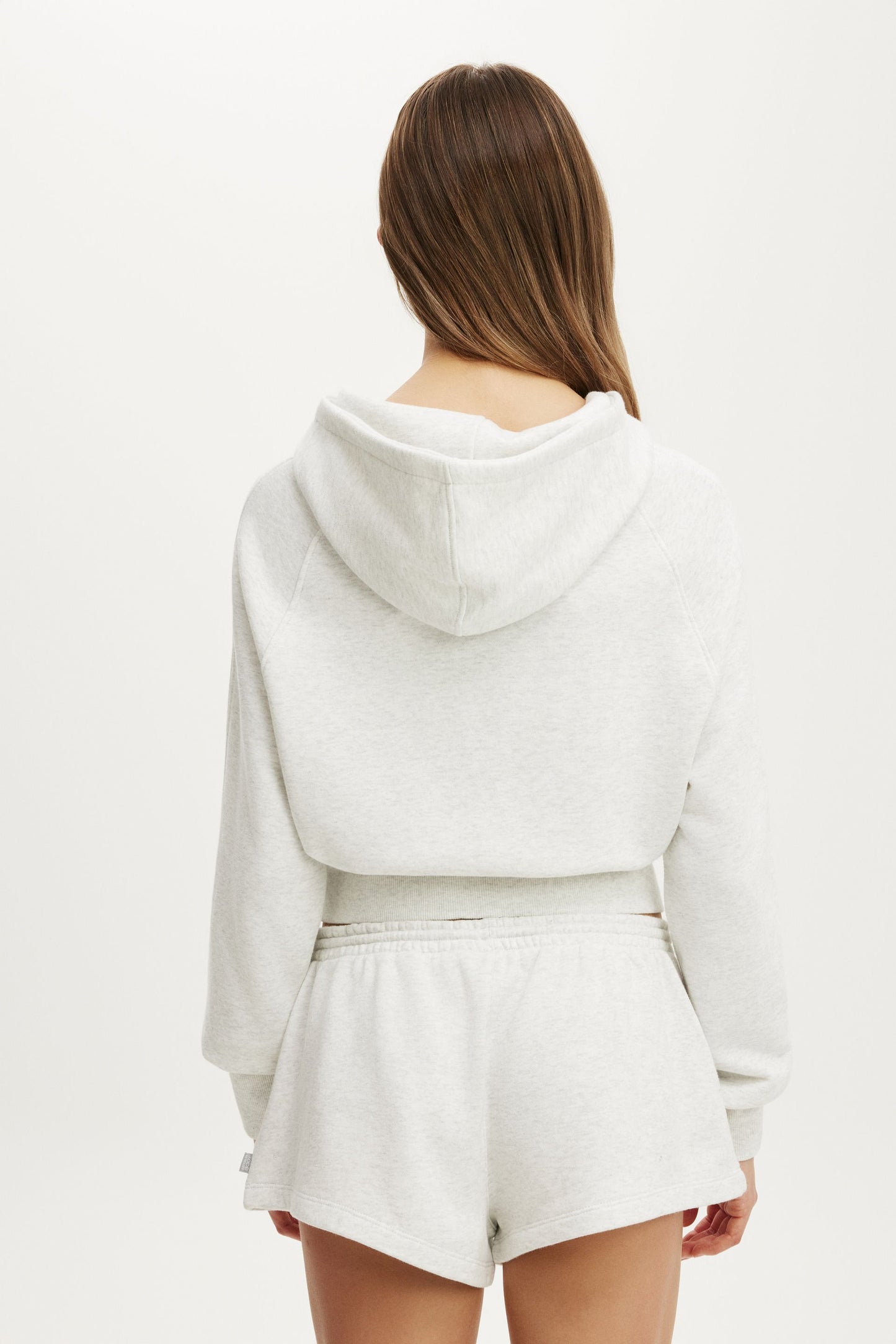 Active Raglan Zip Through Hoodie