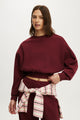 Plush Cropped Crew