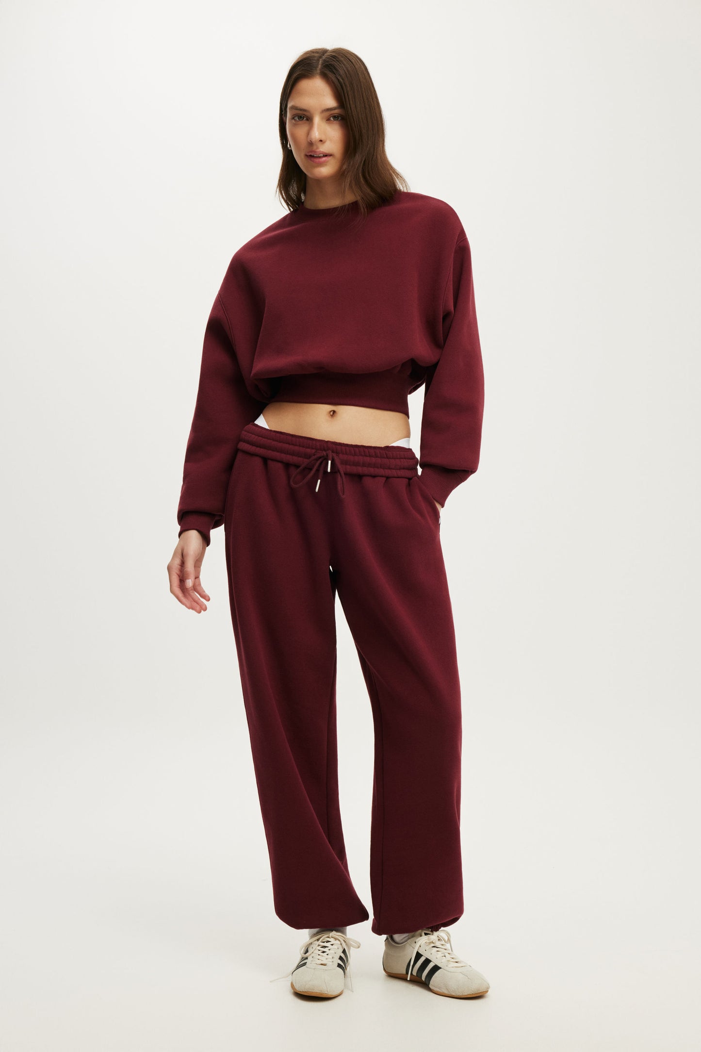 Plush Cropped Crew
