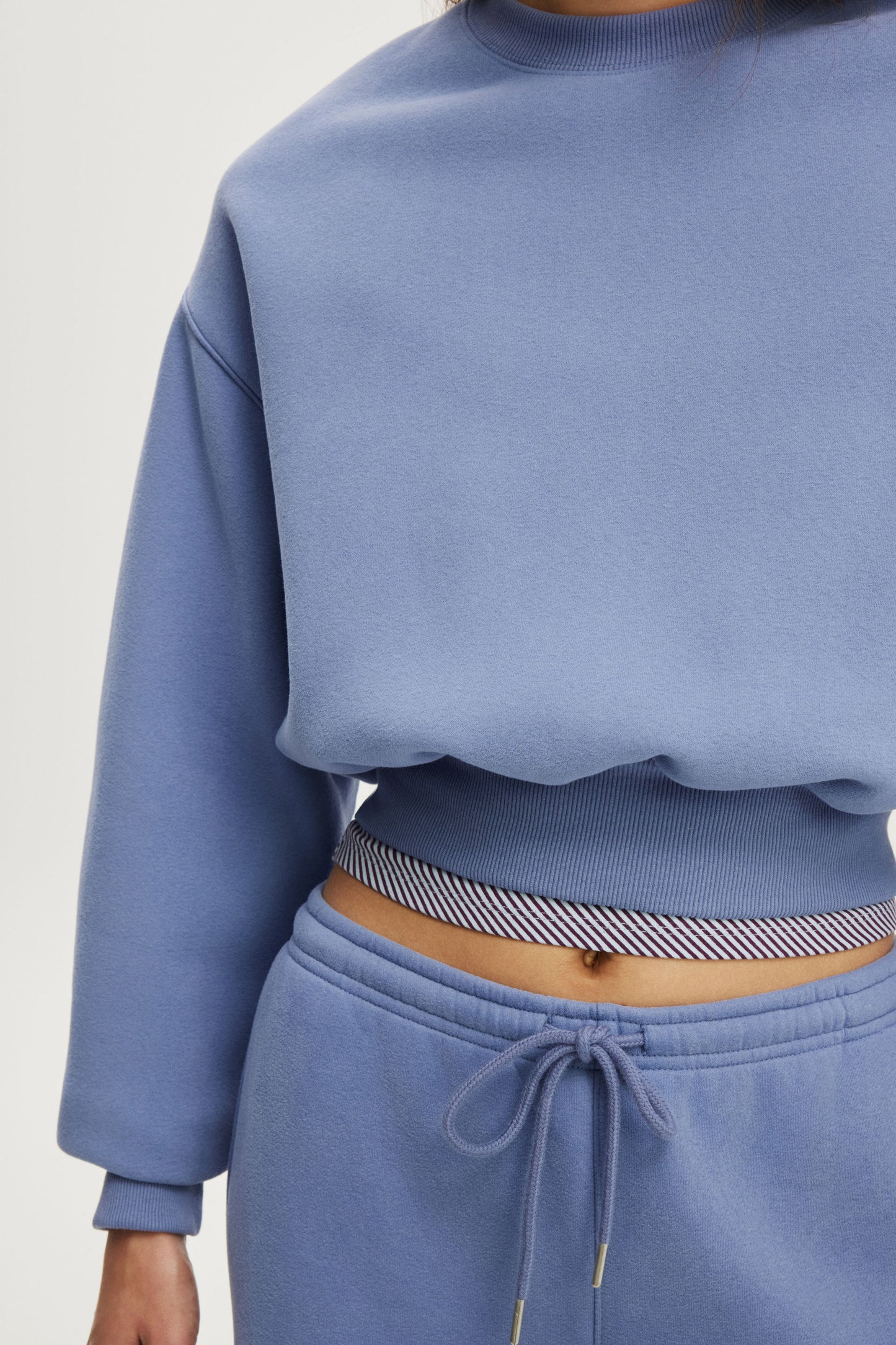 Plush Cropped Crew