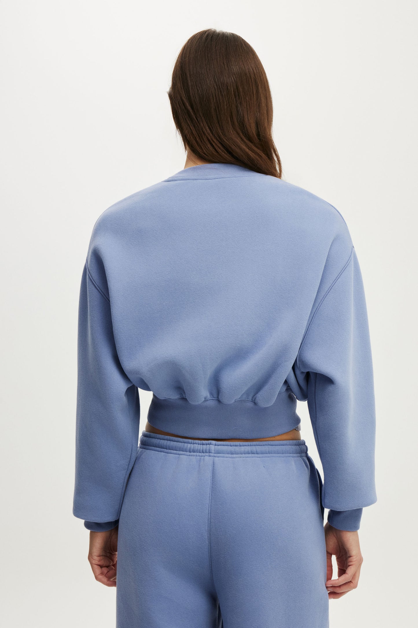 Plush Cropped Crew