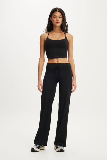 Ultra Soft Cropped Twist Back Tank