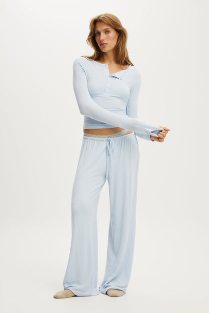 Super Soft Low Rise Wide Leg Pant