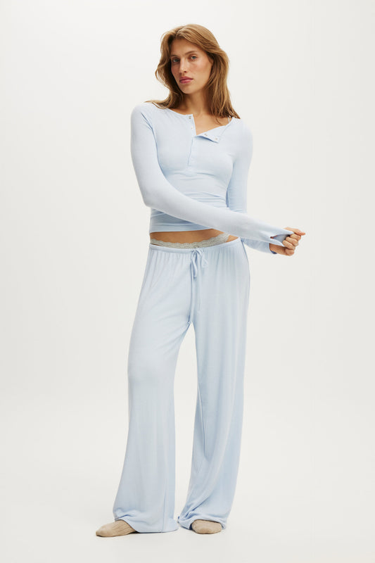 Super Soft Low Rise Wide Leg Pant