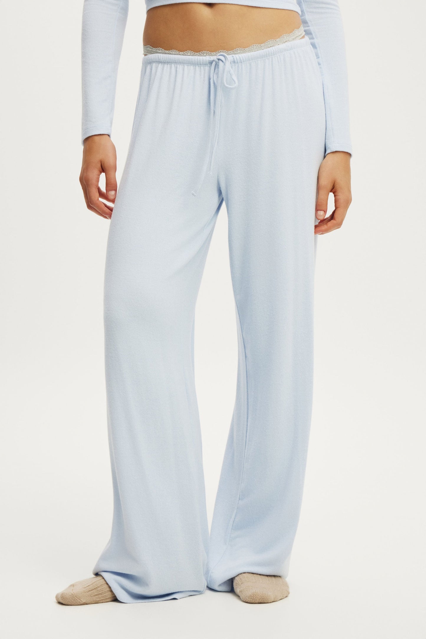 Super Soft Low Rise Wide Leg Pant