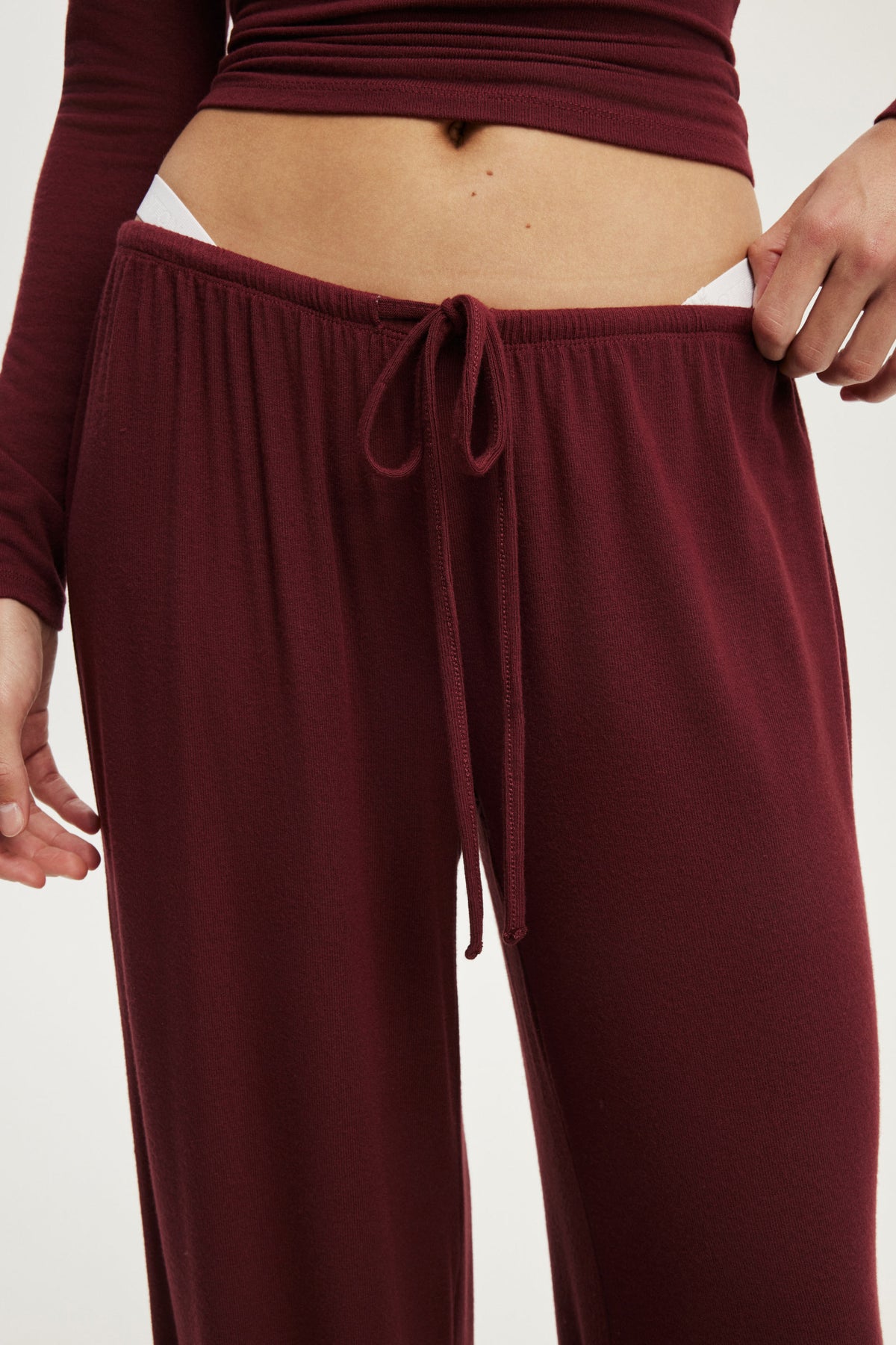 Super Soft Low Rise Wide Leg Pant