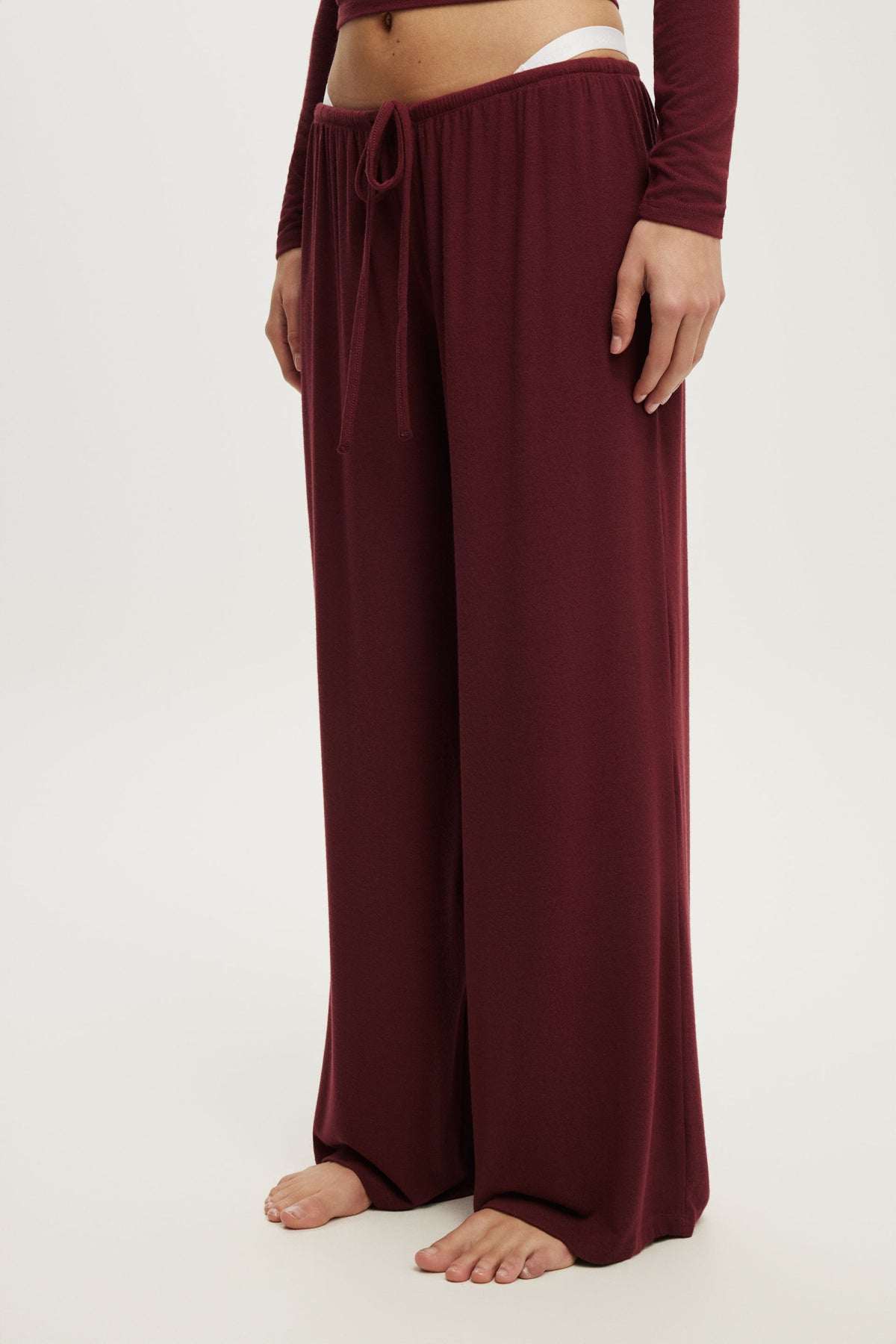 Super Soft Low Rise Wide Leg Pant