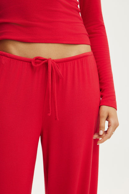Super Soft Low Rise Wide Leg Pant