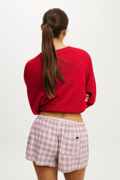 Cloud Soft Flannel Short
