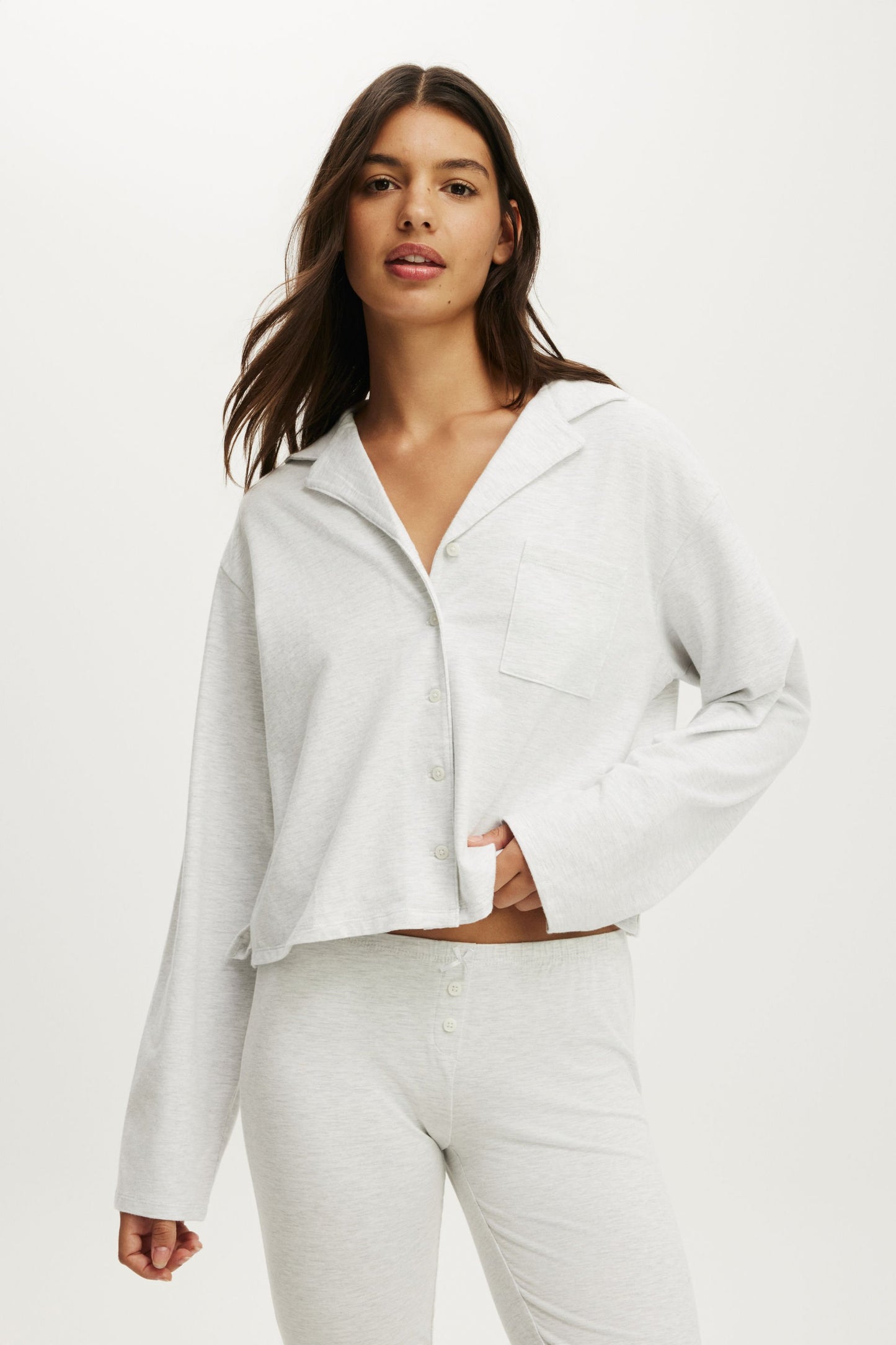 Dreamy Soft Boxy Button Down Shirt