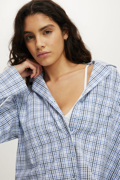Dreamy Soft Boxy Button Down Shirt