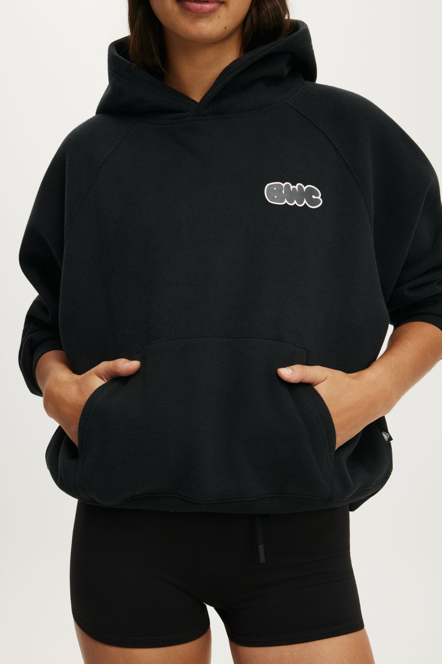 Plush Premium Graphic Raglan Hoodie