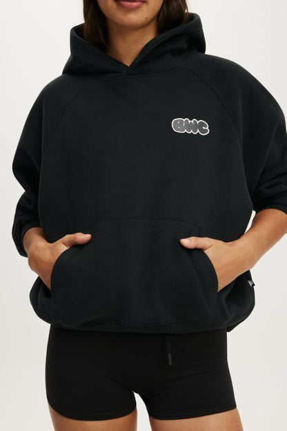 Plush Premium Graphic Raglan Hoodie