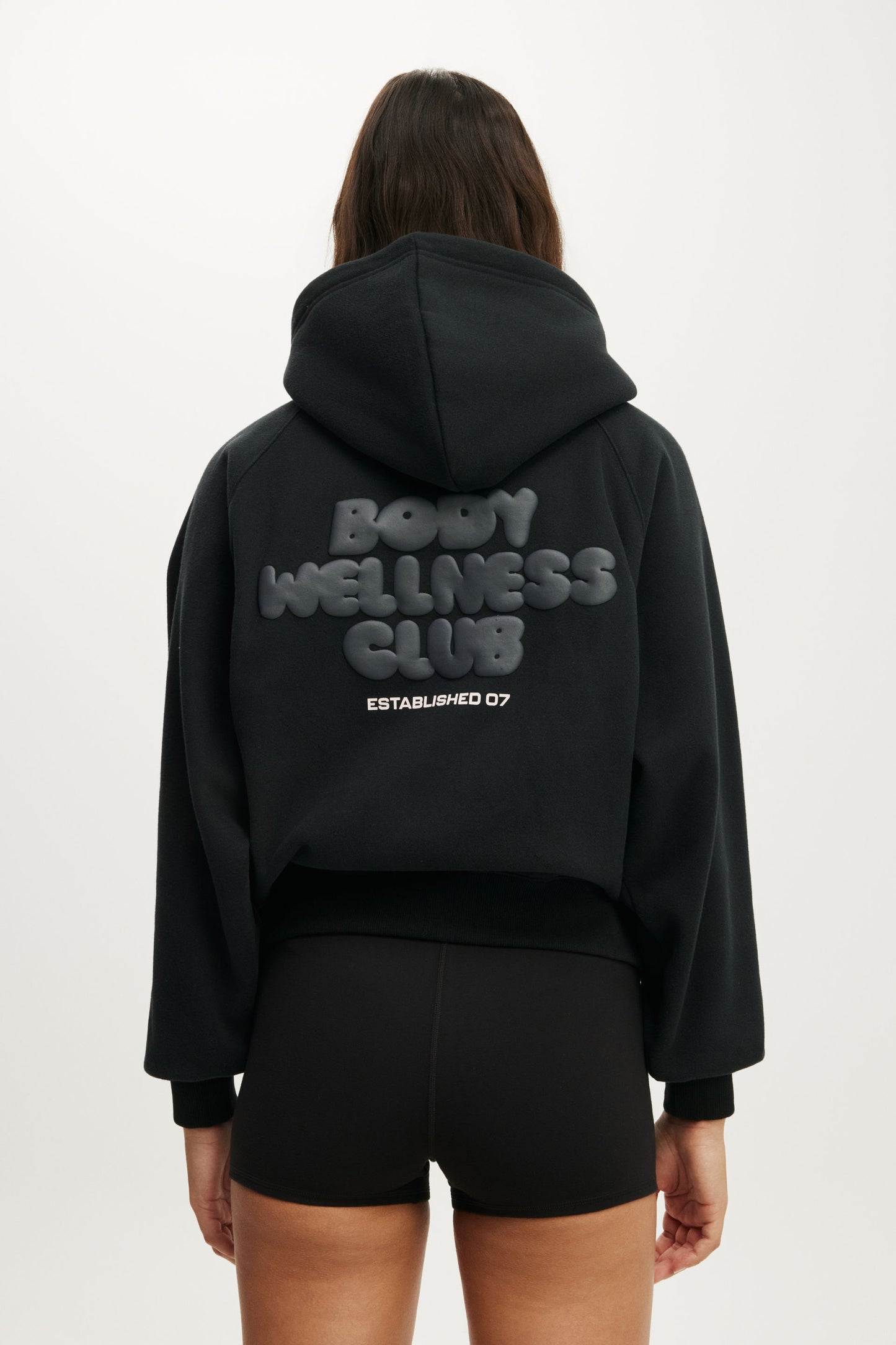 Plush Premium Graphic Raglan Hoodie