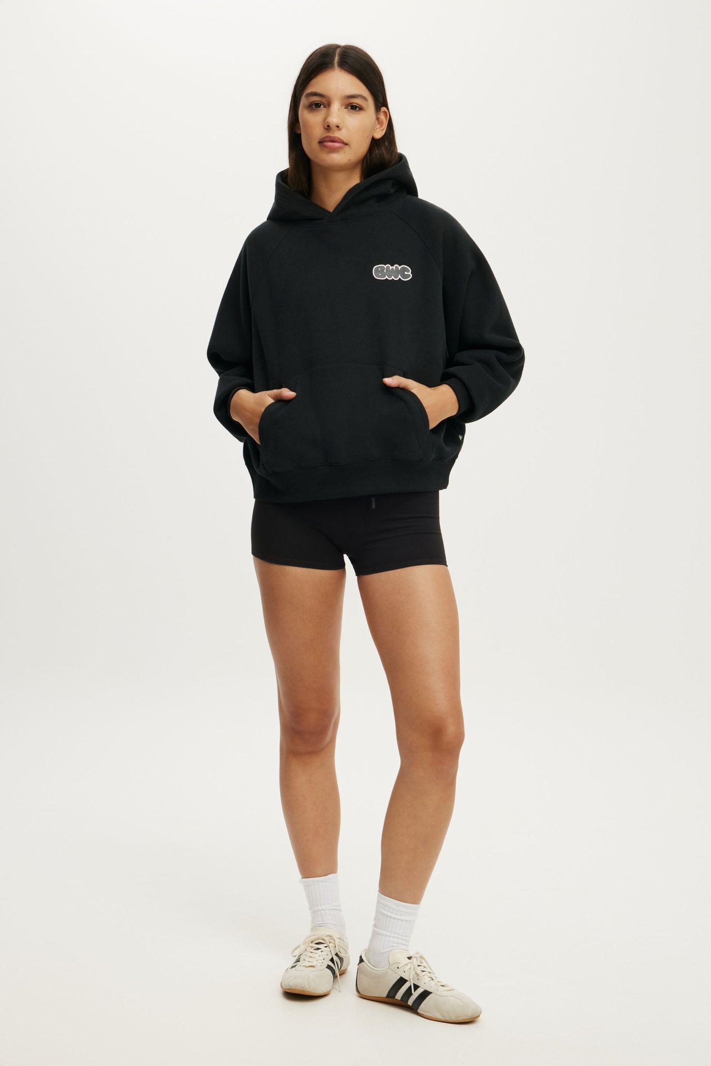 Plush Premium Graphic Raglan Hoodie