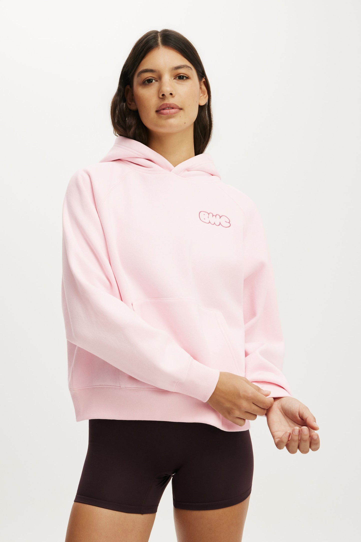 Plush Premium Graphic Raglan Hoodie