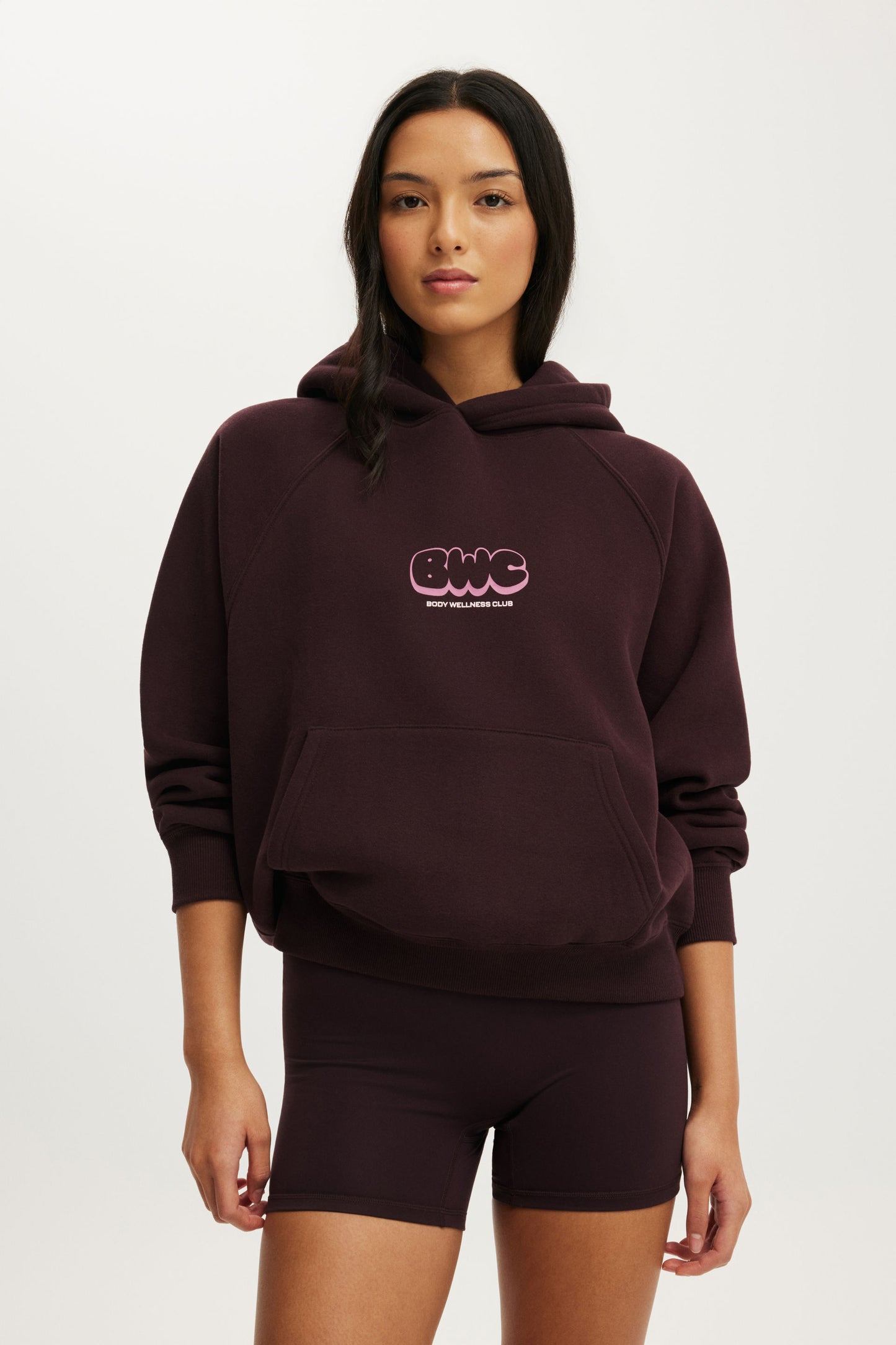 Plush Premium Graphic Raglan Hoodie