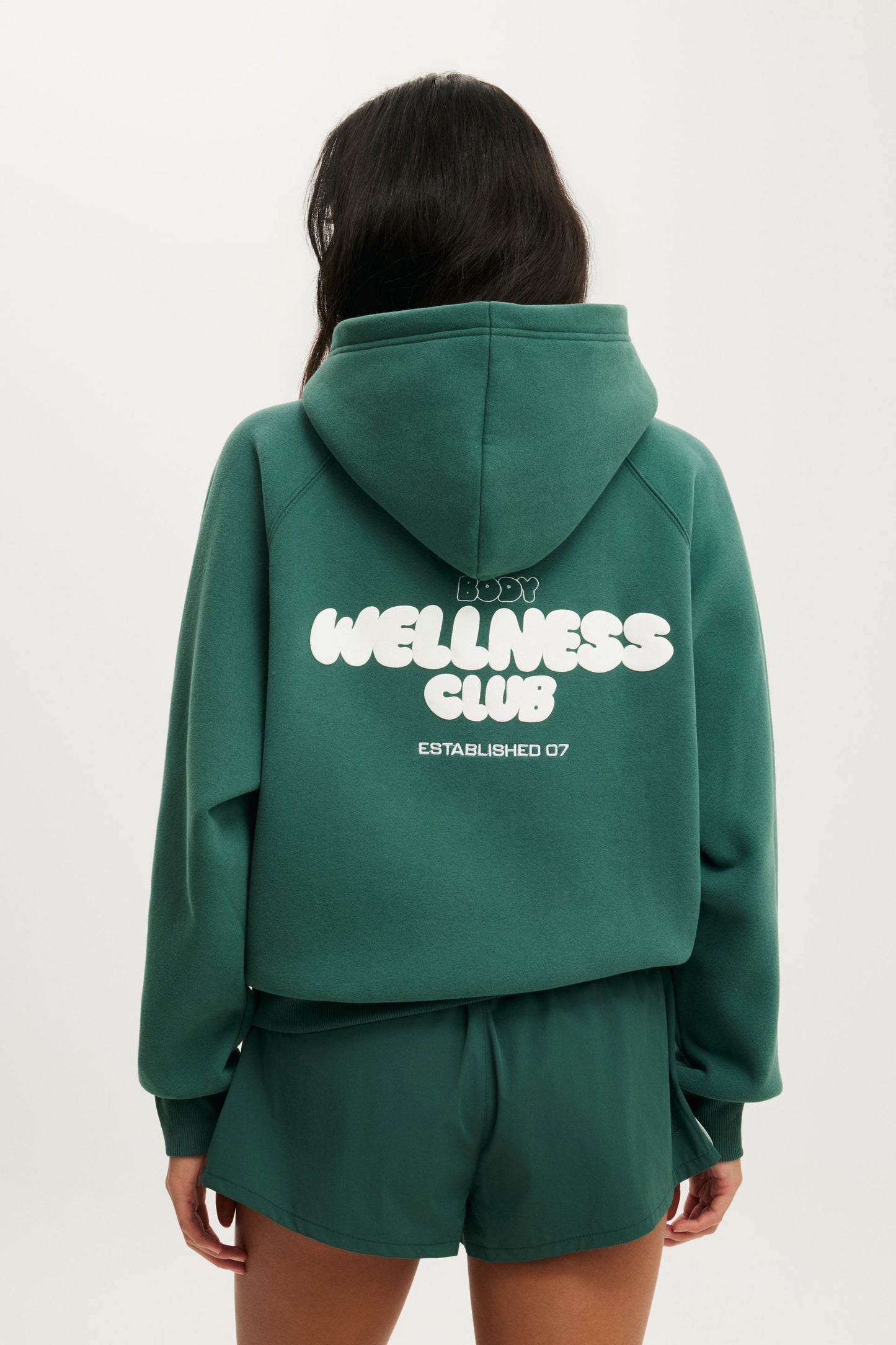 Plush Premium Graphic Raglan Hoodie