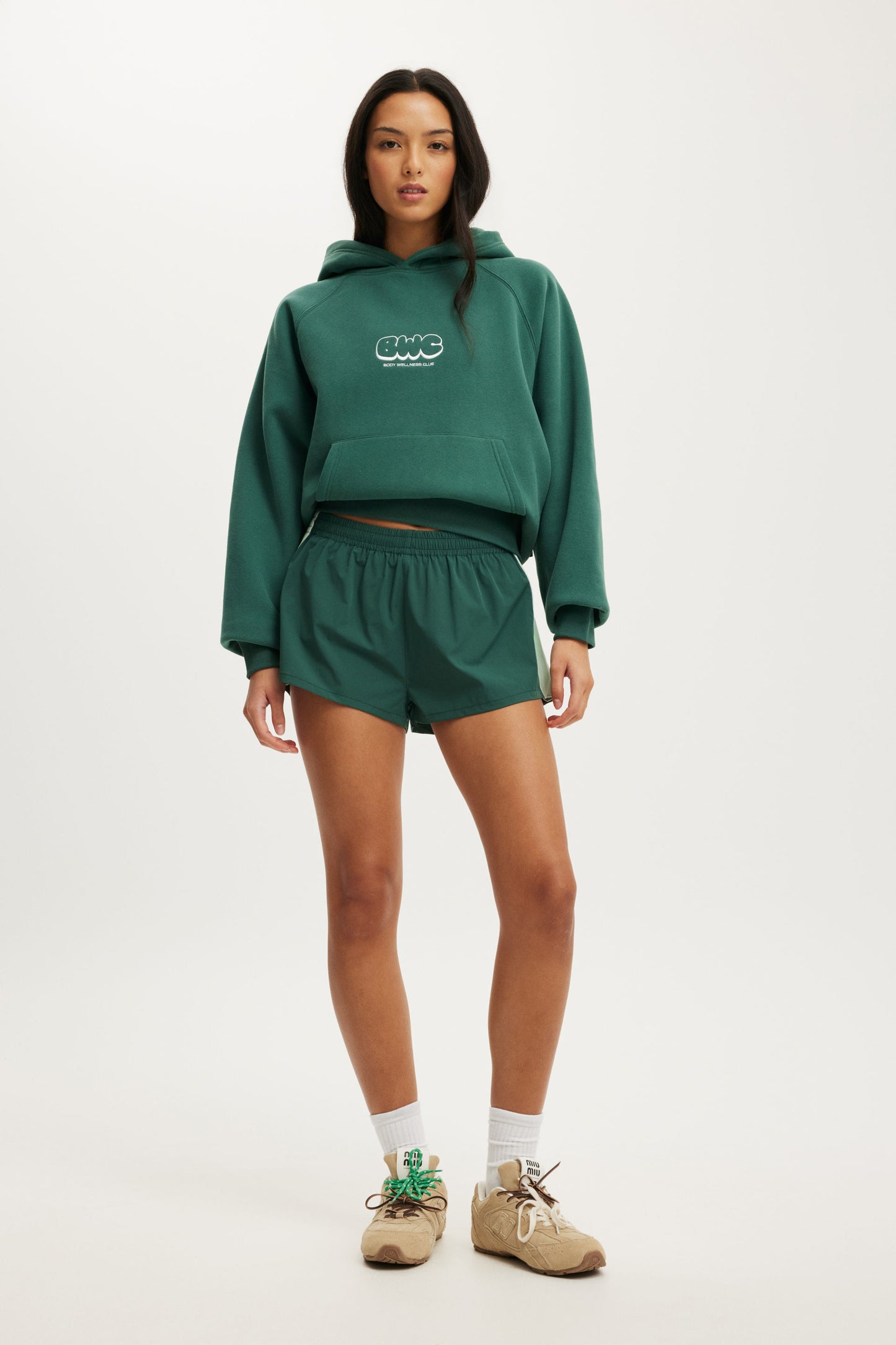 Plush Premium Graphic Raglan Hoodie