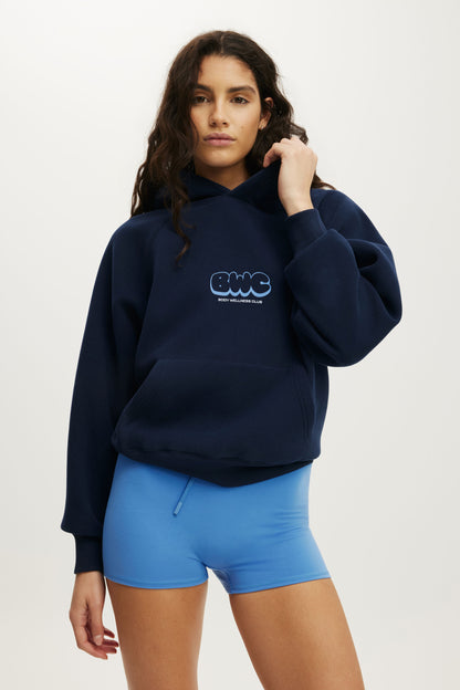 Plush Premium Graphic Raglan Hoodie