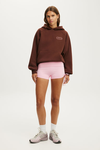 Plush Premium Graphic Raglan Hoodie