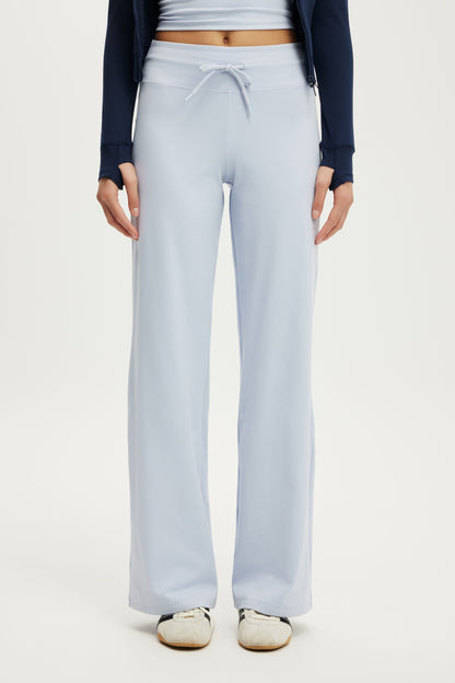 Ultra Soft Tie Front Wide Leg Pant