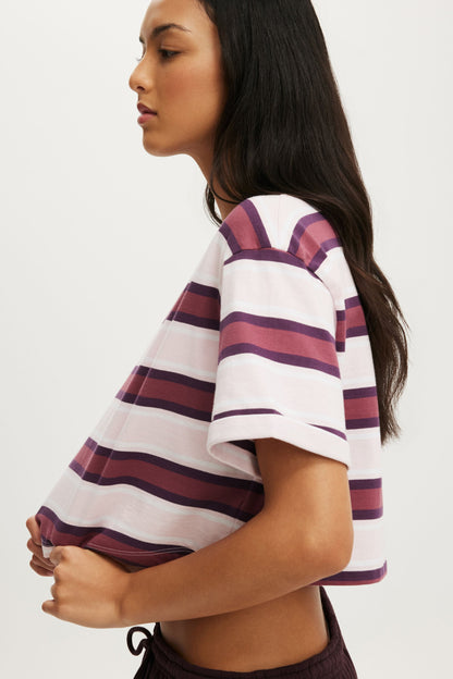 Cropped Graphic Active Tee