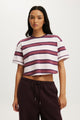 Cropped Graphic Active Tee