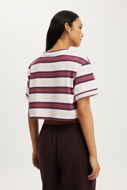 Cropped Graphic Active Tee