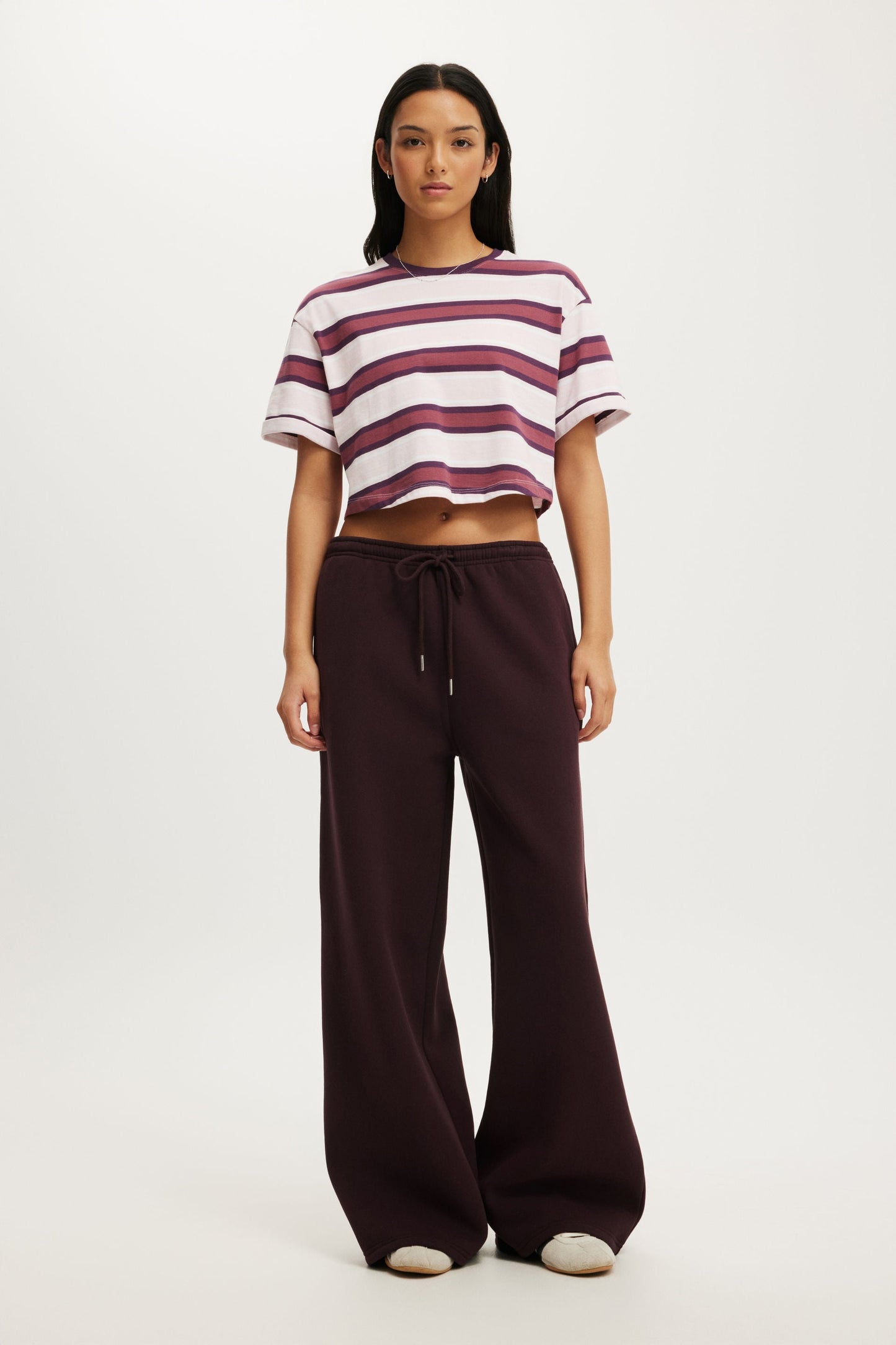 Cropped Graphic Active Tee