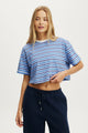 Cropped Graphic Active Tee