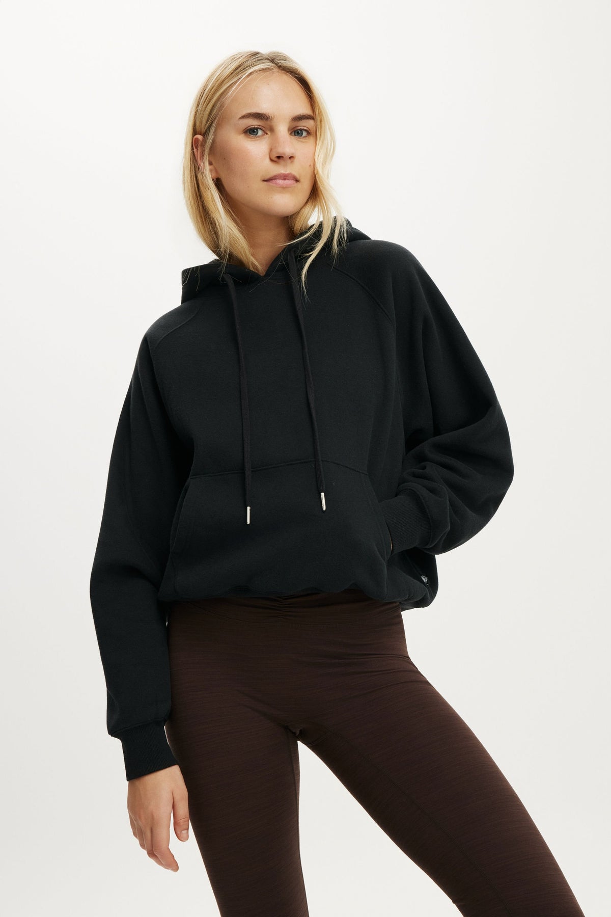 Essentials Raglan Plush Essential Raglan Hoodie – Cotton On