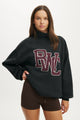 Plush Funnel Neck Sweatshirt