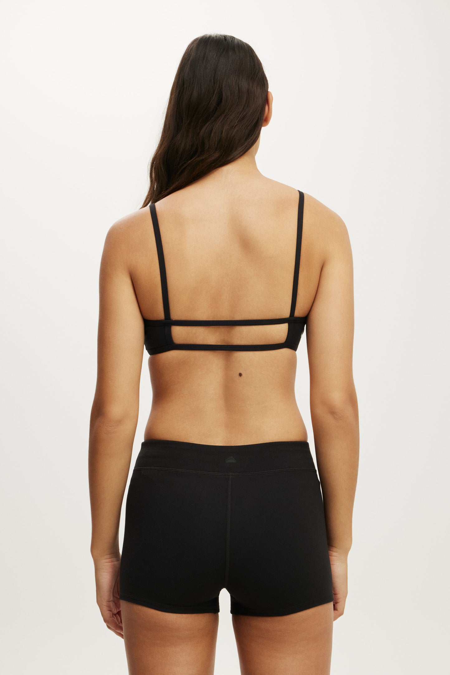 Ultra Soft Double Strap Back Crop
